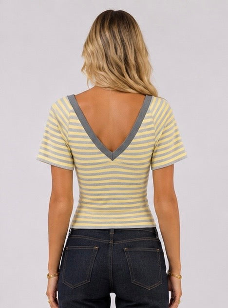Riviera Stripe Top