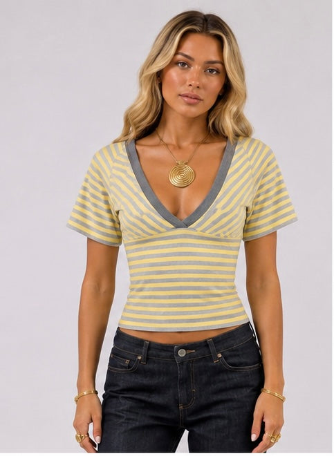Riviera Stripe Top