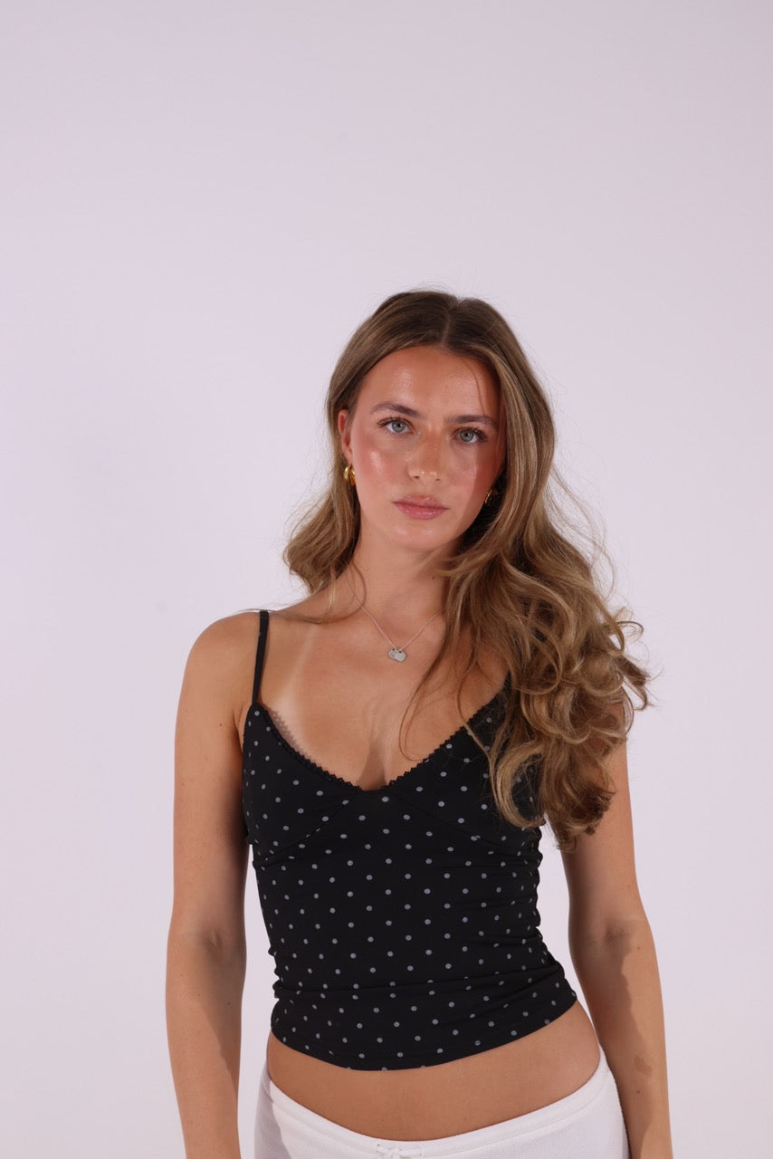 Polka dot tanktop