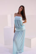 Tüll-Plissee-Kleid