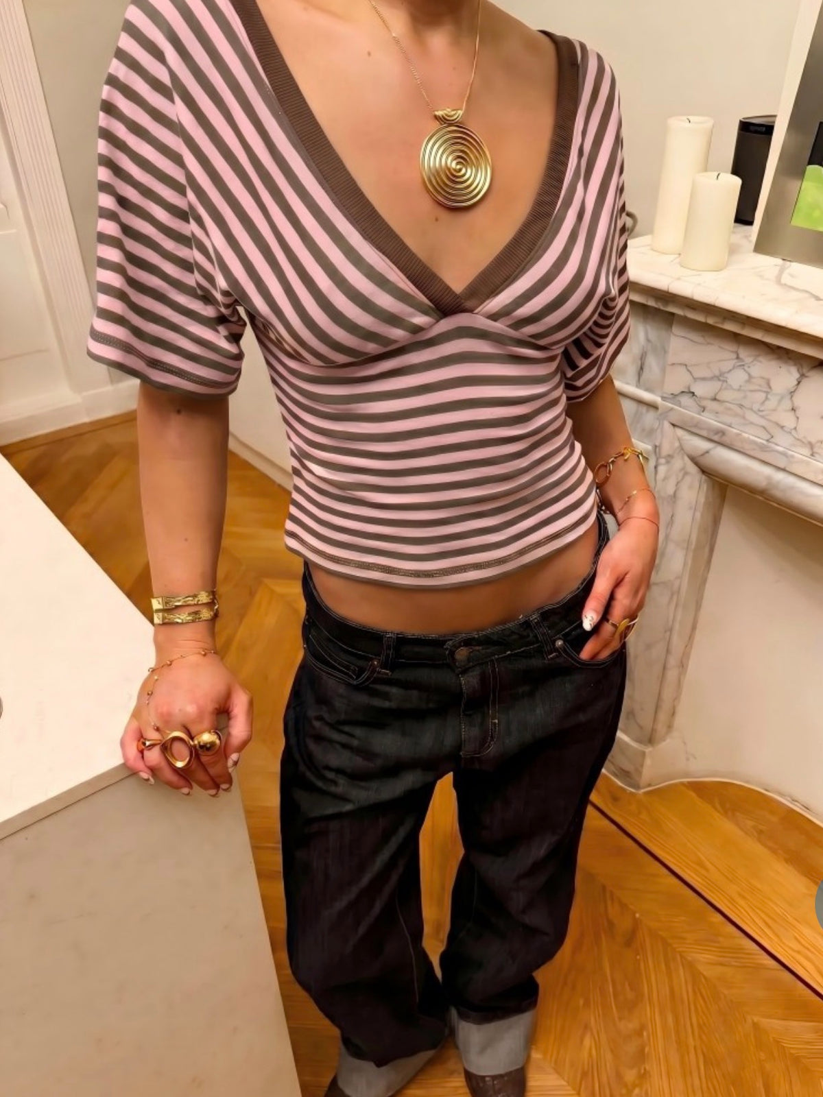 Riviera Stripe Top